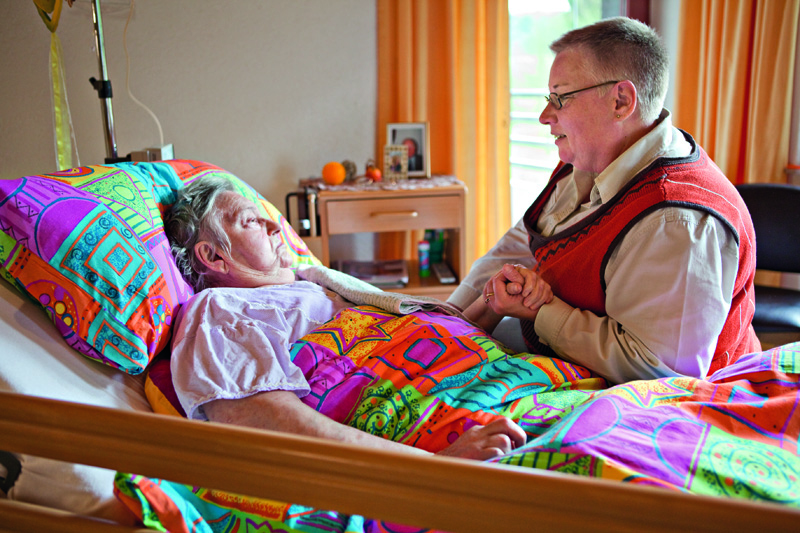 Palliative Begleitung im Marienstift, Johanneswerk Bielefeld