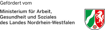 Gefördert vom Ministerium für Arbeit, Gesundheit und Soziales des Landes Nordrhein-Westfalen