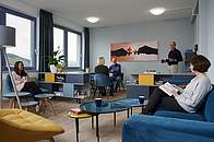 Wohnzimmer der Tagesklnik Netphen