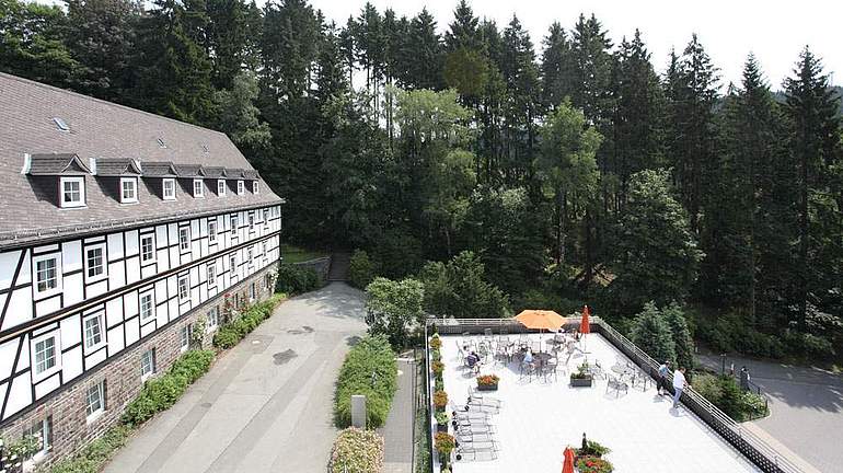 Außenansicht der Klinik Wittgenstein Außenansicht der Klinik Wittgenstein