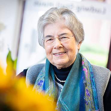 Dr. Angelika Schone ist ehrenamtliche Hospizbegleiterin im Ludwig-Steil-Haus in Herne-Eickel