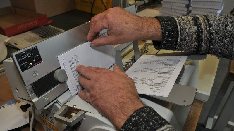 Lettershop in den Altenbochumer und Märkischen Werkstätten des Evangelischen Johanneswerks