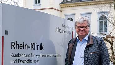 Ludger Greulich, Geschäftsleiter der Rhein-Klinik in Bad Honnef