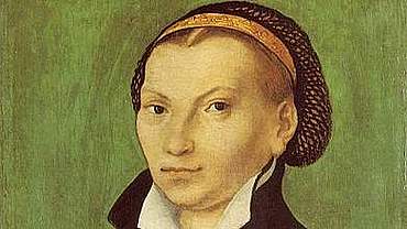 Eine Zeichnung einer Frau namens Katharina Luther