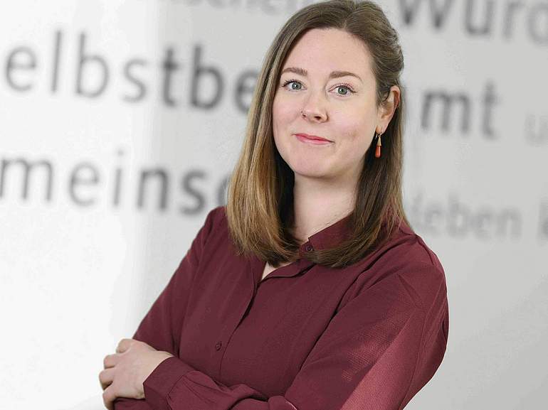 Hanna Siegmann, Unternehmenssprecherin des Ev. Johanneswerks