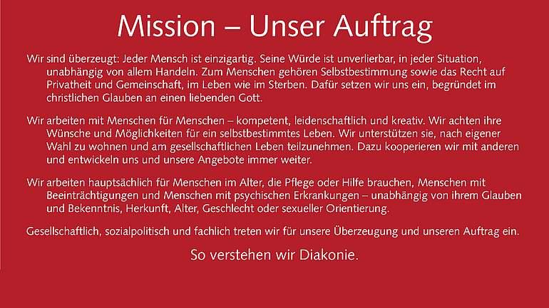 Unsere Mission